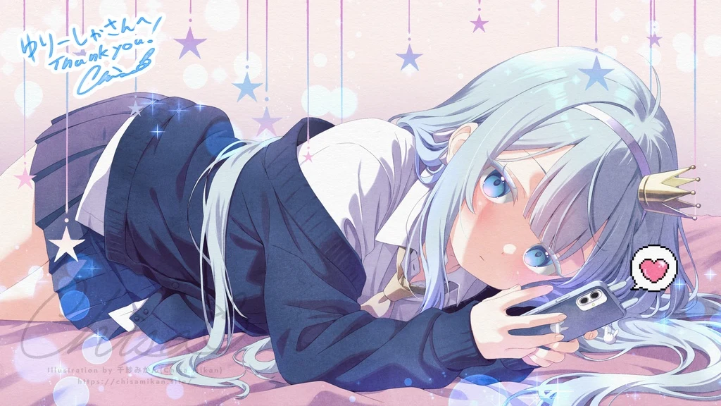 Original, Blue Eyes, Blue Hair