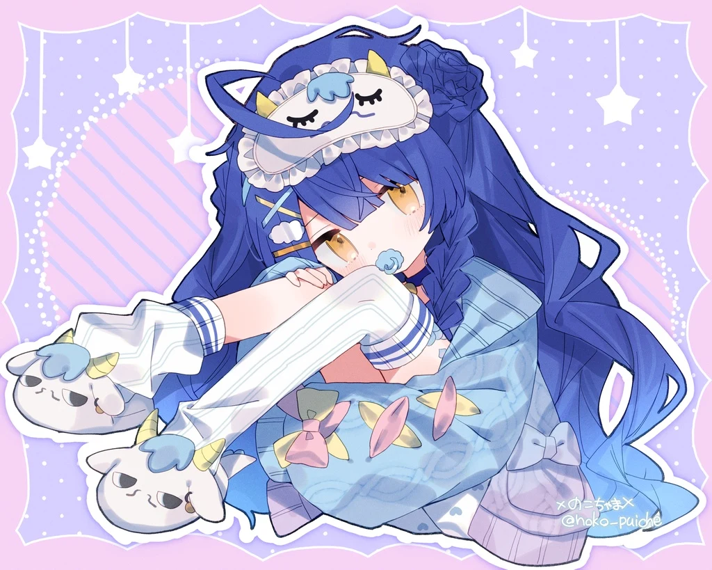 Nijisanji, Amamiya Kokoro, Blue Hair