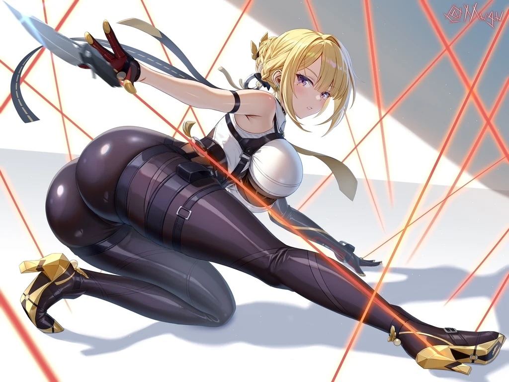 Zenless Zone Zero, Evelyn Chevalier, Ass