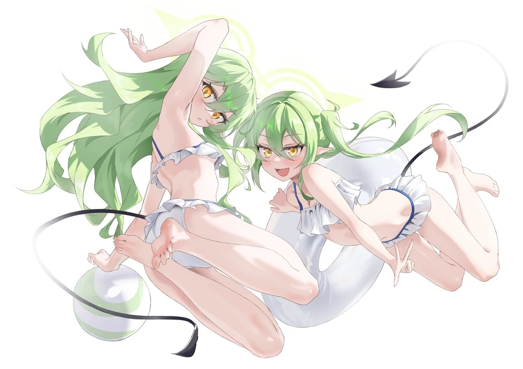 Blue Archive, Tachibana Hikari, Tachibana Nozomi