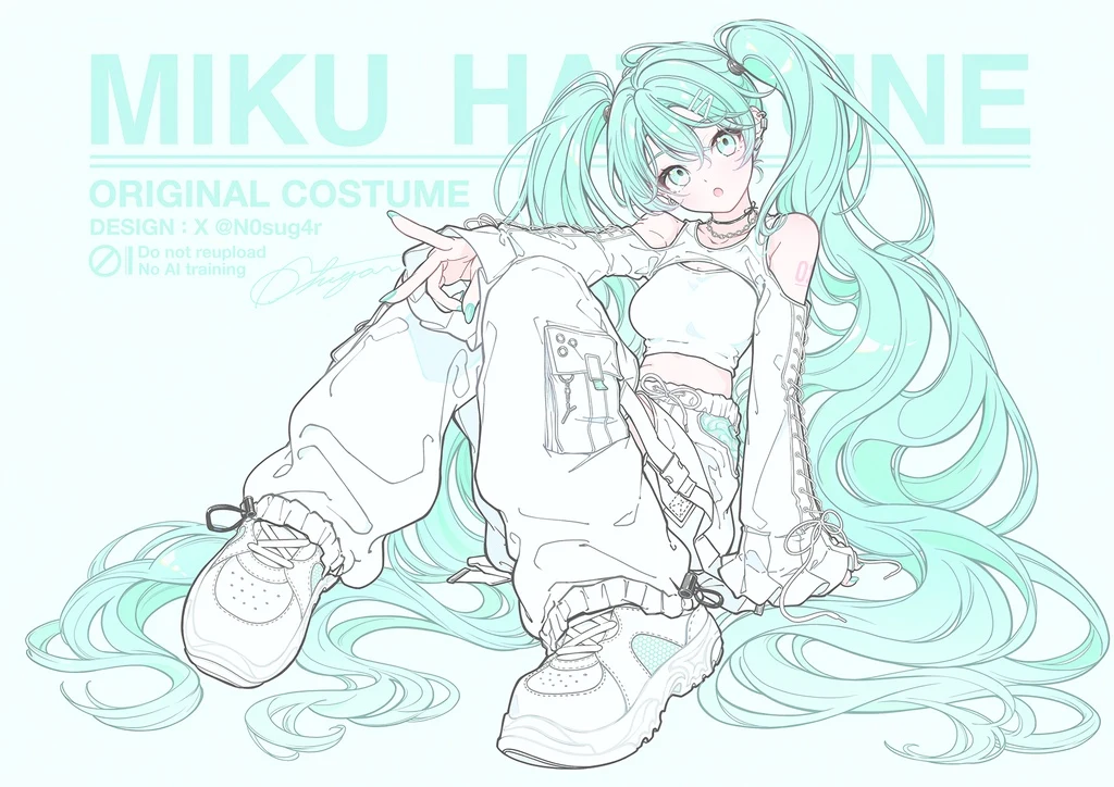 Vocaloid, Hatsune Miku, Aqua Eyes