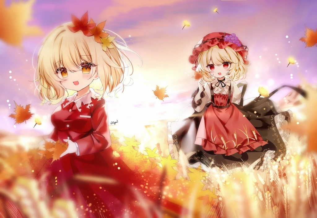 Touhou, Aki Minoriko, Aki Shizuha