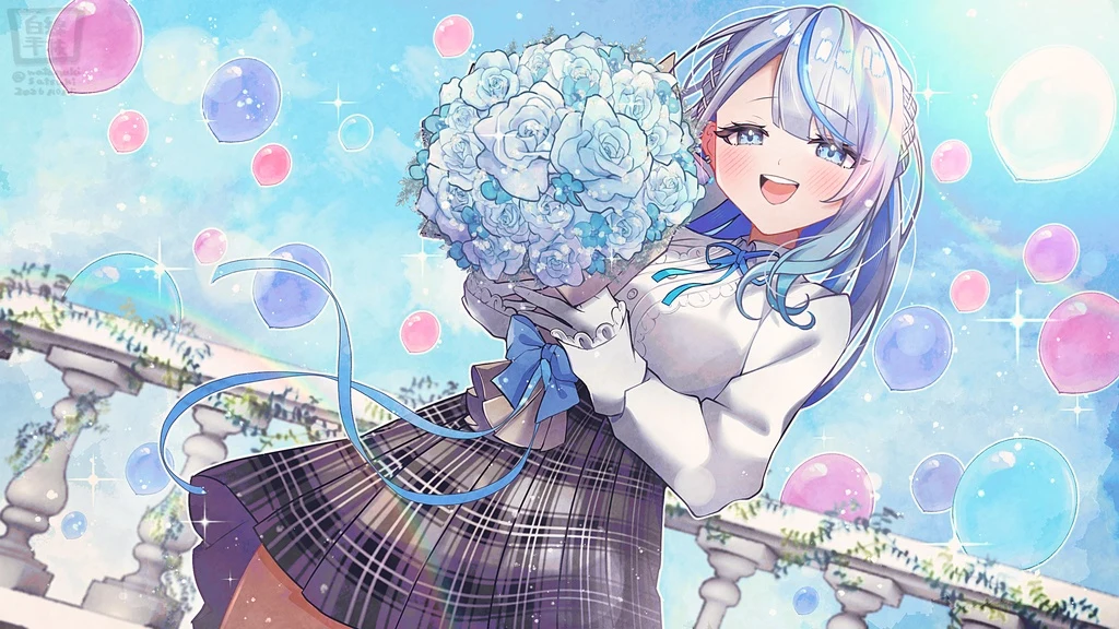 Weather Planet, Amagai Ruka, Blue Eyes