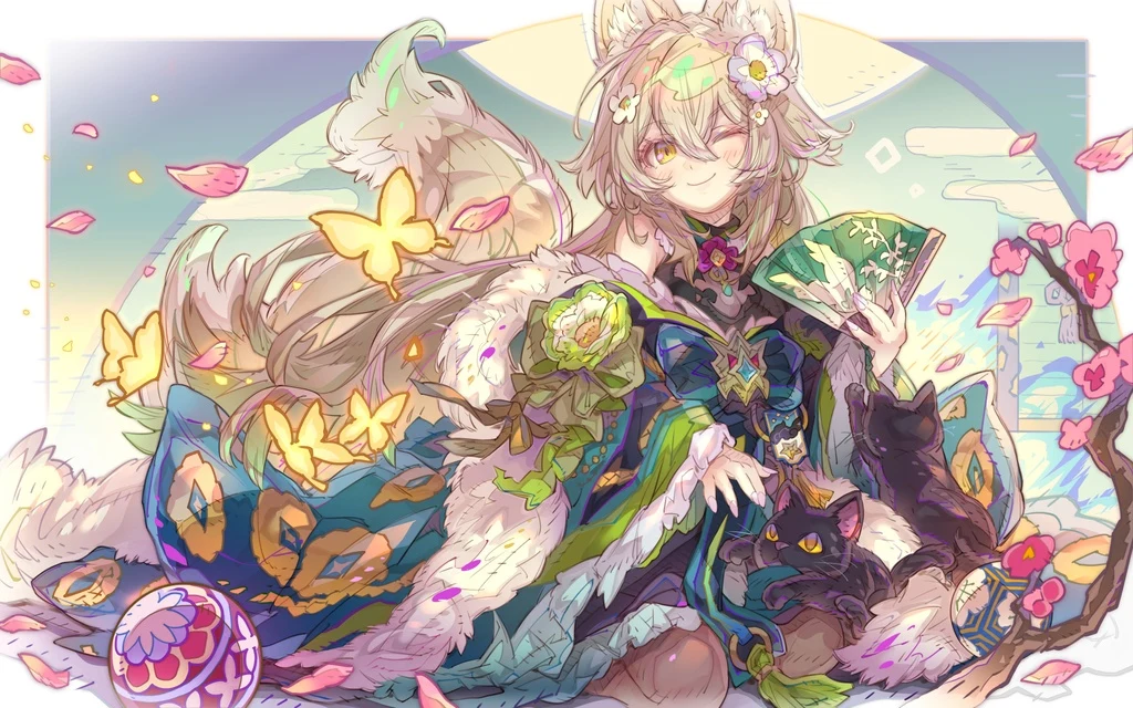 Animal Ears, Blonde Hair