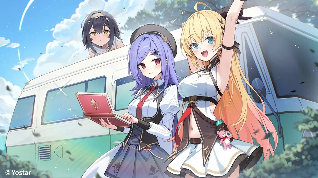 Stella Sora, Amber, Iris