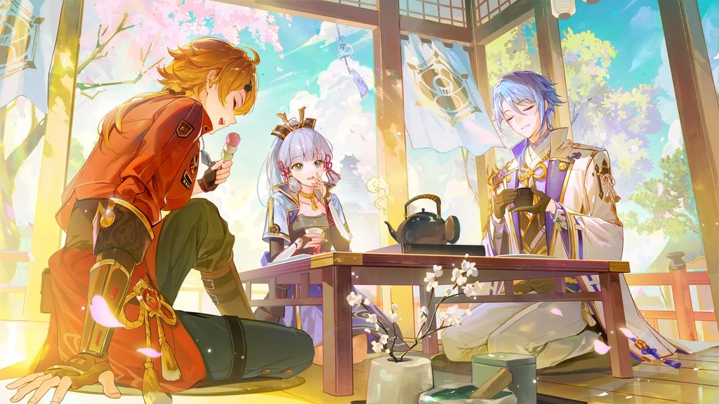 Genshin Impact, Kamisato Ayaka, Kamisato Ayato