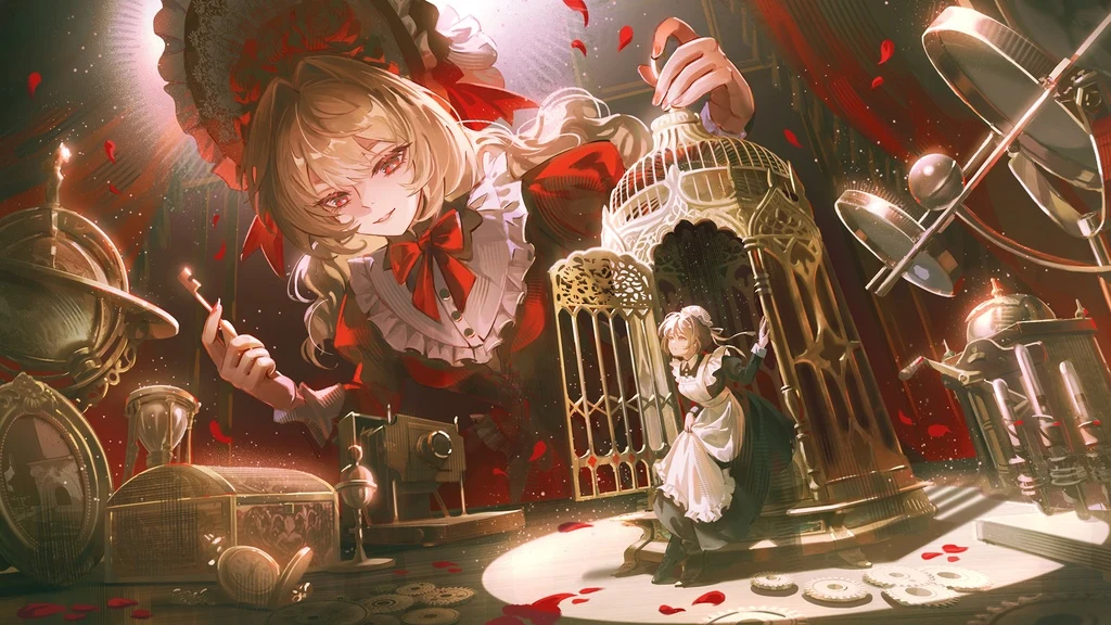 Original, Apron, Blonde Hair