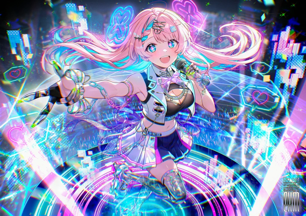 Original, Aliasing, Aqua Eyes