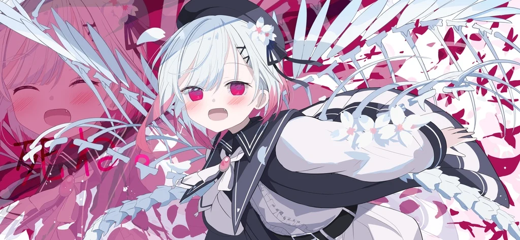 Mahou Shoujo No Majo Saiban, Sakuraba Ema, Blush