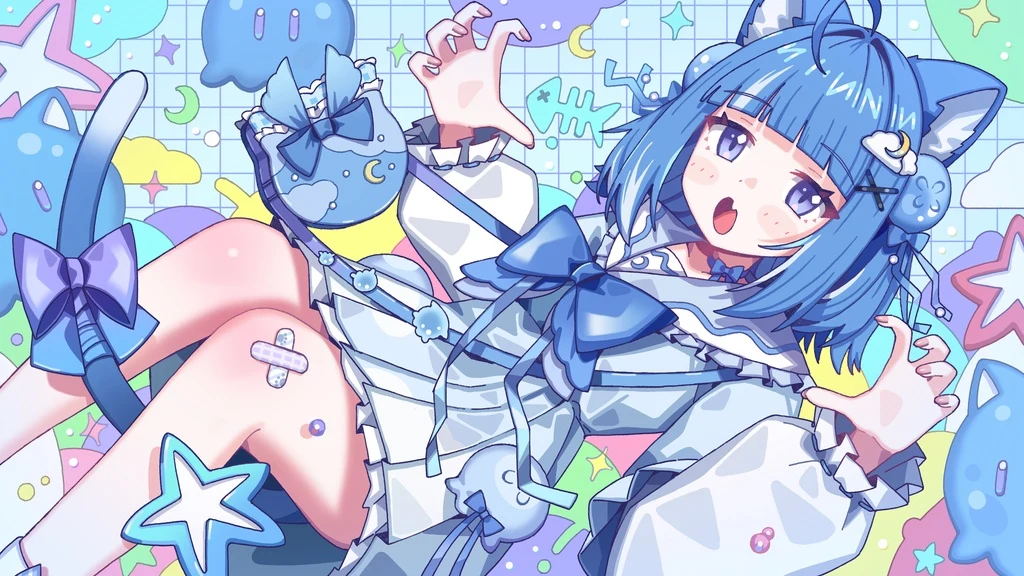 Indie Virtual Youtuber, Kurageu Roa, Animal Ears