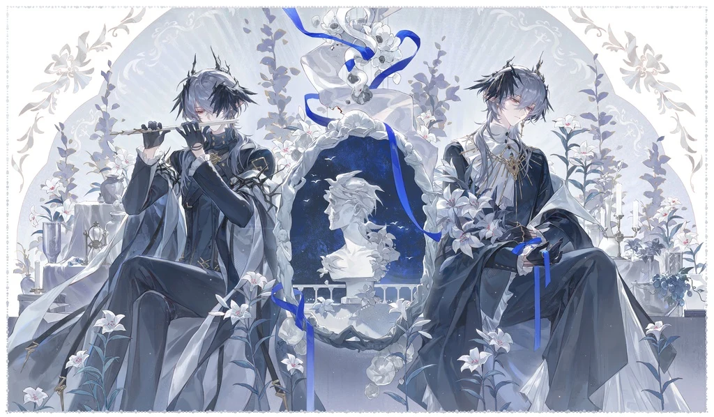 Arknights, Logos, All Male