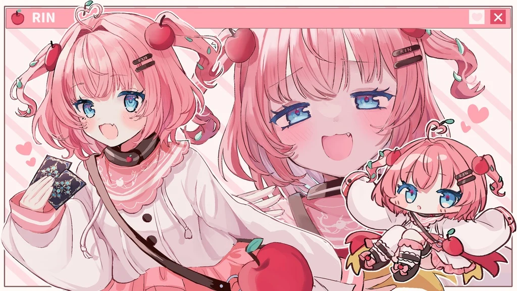 Blue Eyes, Blush, Cat Smile