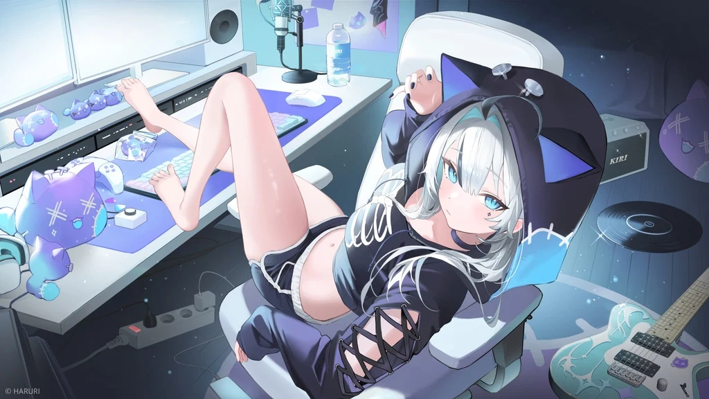 Indie Virtual Youtuber, Kamishiro Kiri, Animal Ears