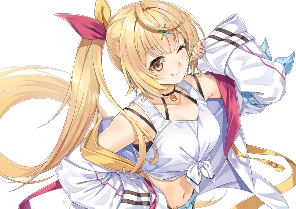 Nijisanji, Hoshikawa Sara, Blonde Hair