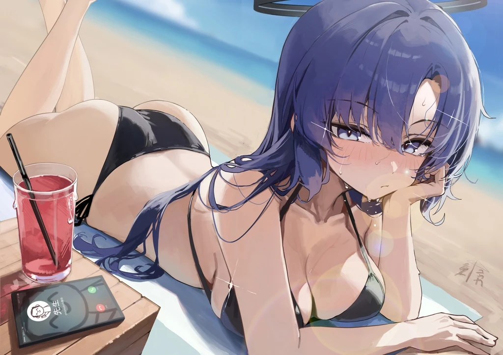 Blue Archive, Hayase Yuuka, Ass