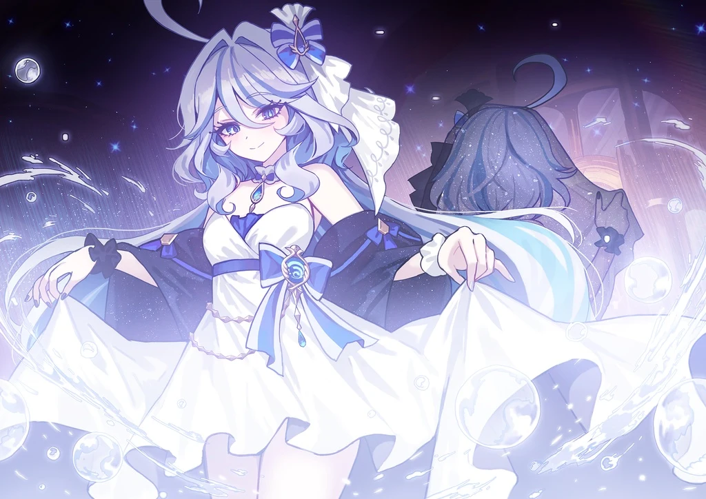 Genshin Impact, Furina, Blue Eyes