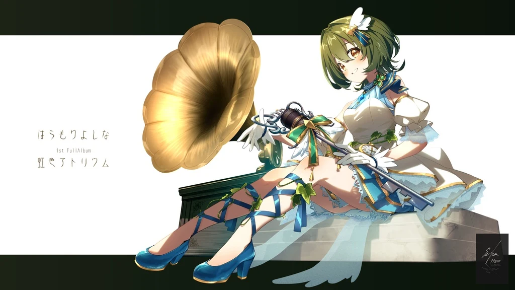 Indie Virtual Youtuber, Haramori Yoshina, Bow