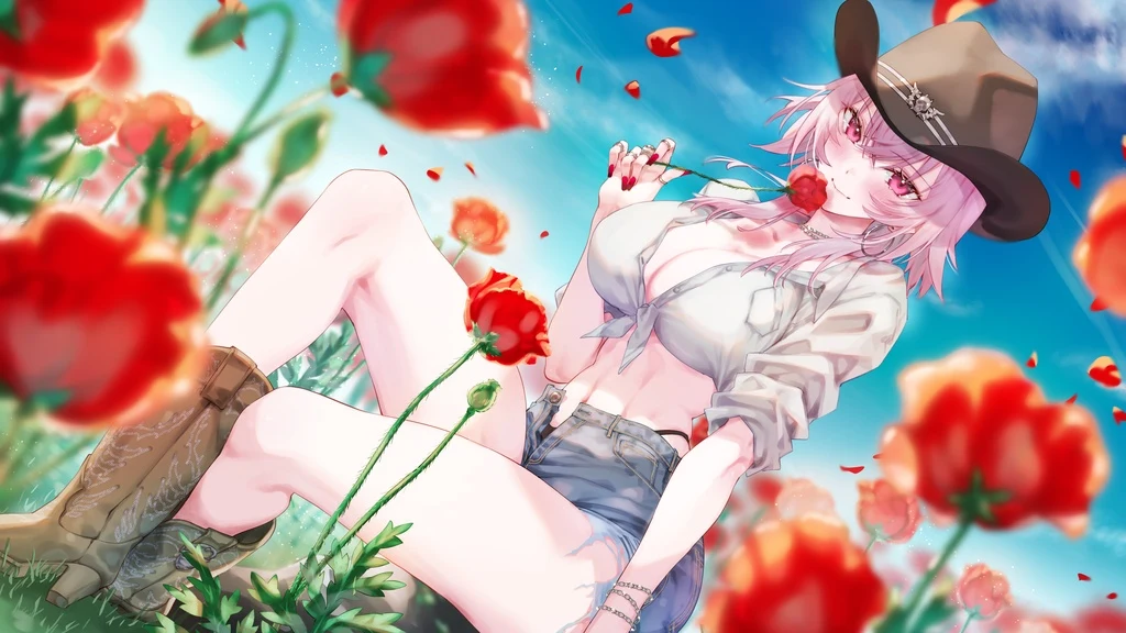 Hololive, Mori Calliope, Blush
