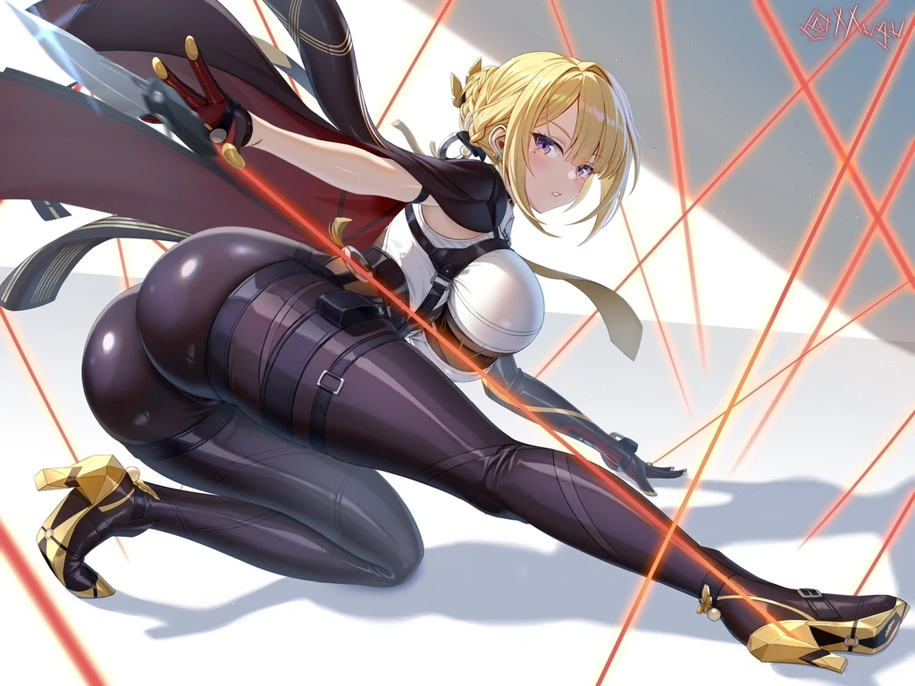 Zenless Zone Zero, Evelyn Chevalier, Ass