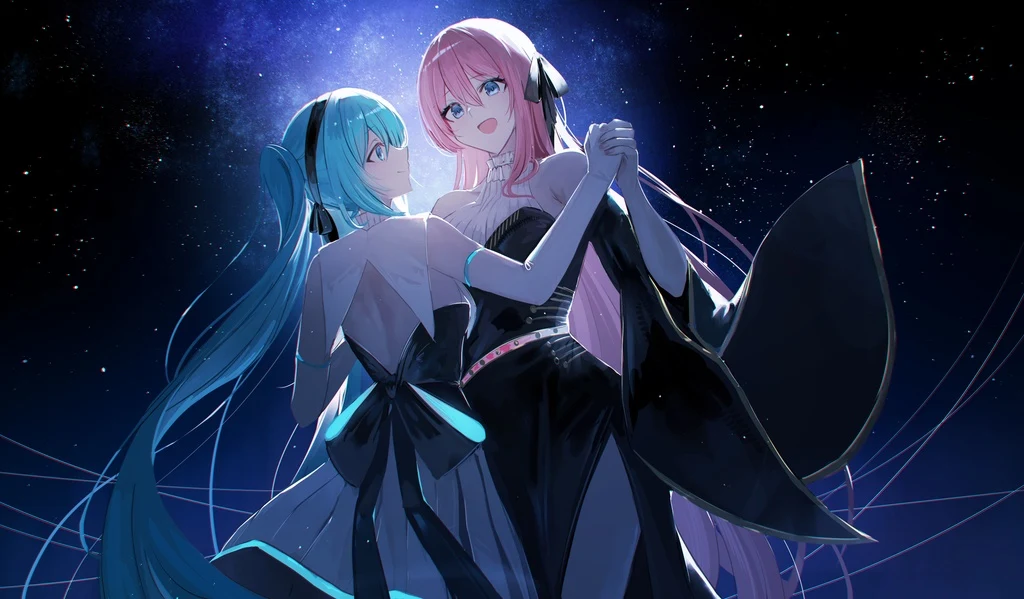 Vocaloid, Hatsune Miku, Megurine Luka