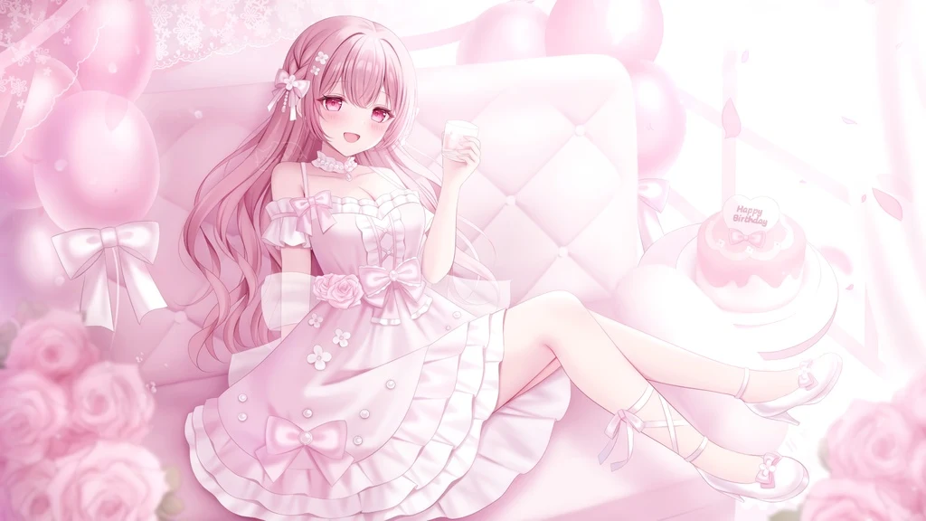 Indie Virtual Youtuber, Momono Pipi, Blush