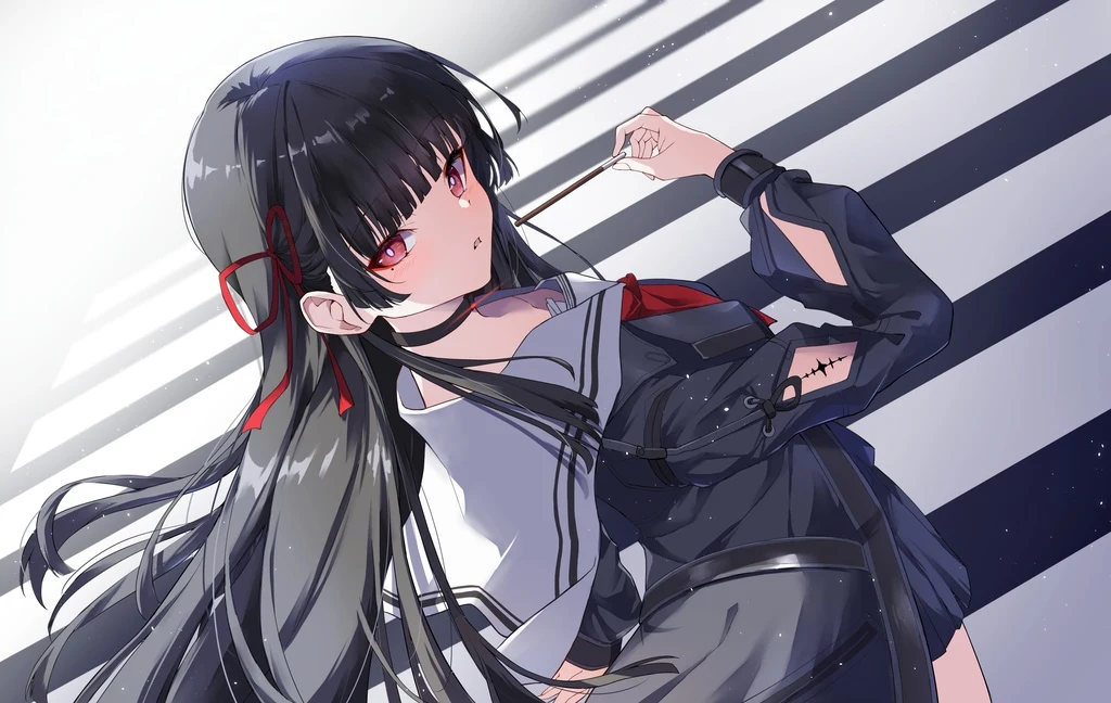 Wuthering Waves, Chisa, Black Hair