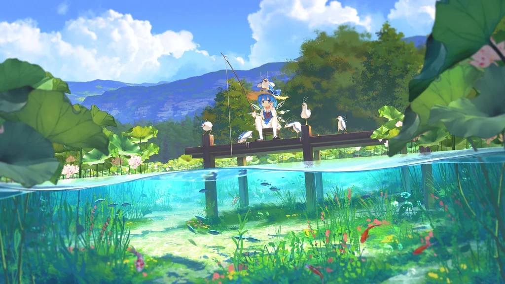 Touhou, Cirno, Animal