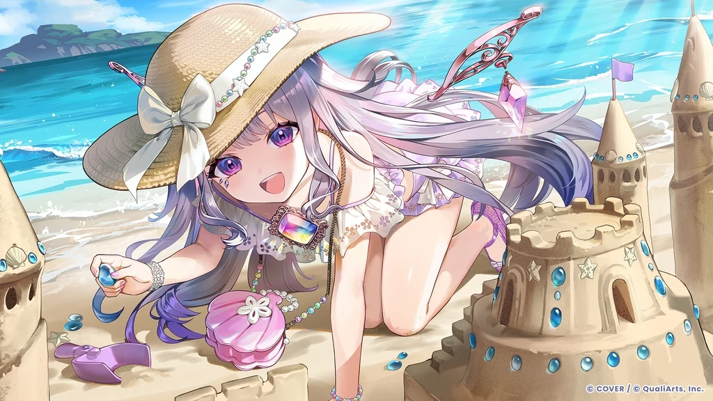 Hololive, Koseki Bijou, Beach