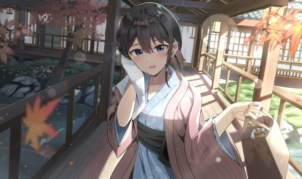 Original, Autumn, Black Hair