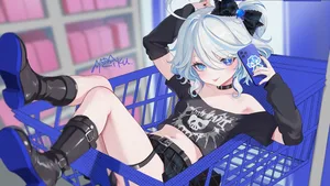 genshin impact, furina (genshin impact), bicolored eyes #158