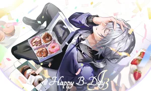 crying, gray hair, long hair #249