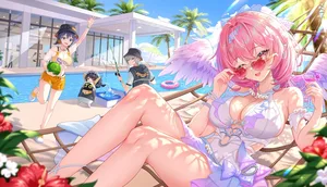zenless zone zero, belle (zenless zone zero), ellen joe #208