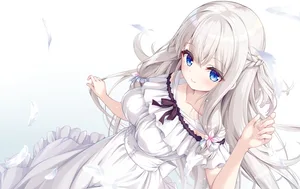 pieces/wataridori no somnium, kimihara yua, blue eyes #144