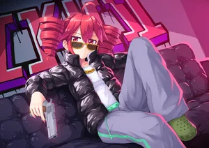 utau, kasane teto, graffiti #198