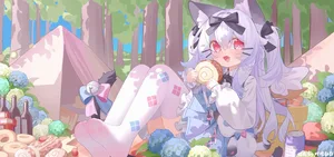 original, animal ears, blush #443