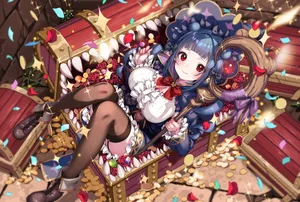 phase connect, dizzy dokuro, blue hair #224