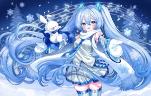 vocaloid, hatsune miku, yuki miku #541