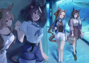 uma musume: pretty derby, kitasan black (umamusume), sakura bakushin o (umamusume) #35