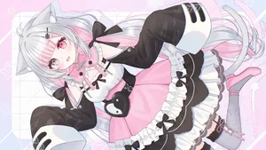 indie virtual youtuber, tagme (character), animal ears #809