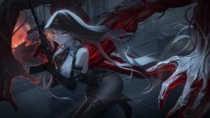 girls frontline, girls frontline 2, black groza (girls frontline 2) #240