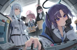 blue archive, hayase yuuka, kurosaki koyuki #41