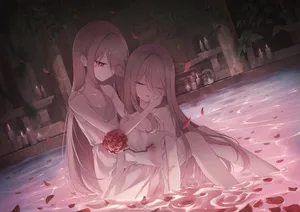 original, 2girls, bath #417