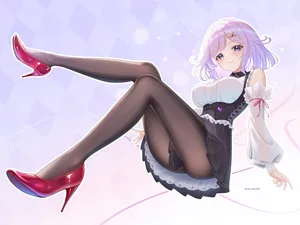 indie virtual youtuber, kokoa amethyst, blush #785
