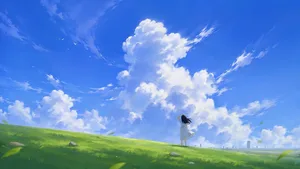 original, black hair, clouds #45