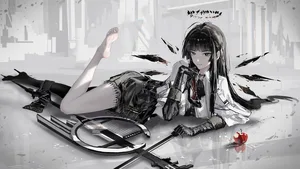 arknights, virtuosa (arknights), black eyes #925
