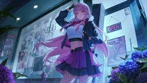 hololive, mori calliope, blush #754