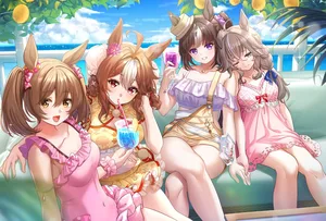 uma musume: pretty derby, copano rickey (umamusume), hokko tarumae (umamusume) #644