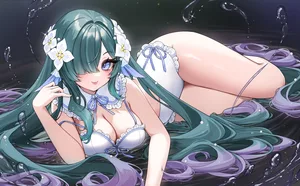genshin impact, vodyanitsa (genshin impact), bikini #851