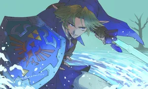 the legend of zelda, link (zelda), all male #448