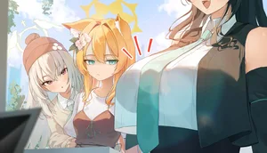 blue archive, iochi mari, utazumi sakurako #38